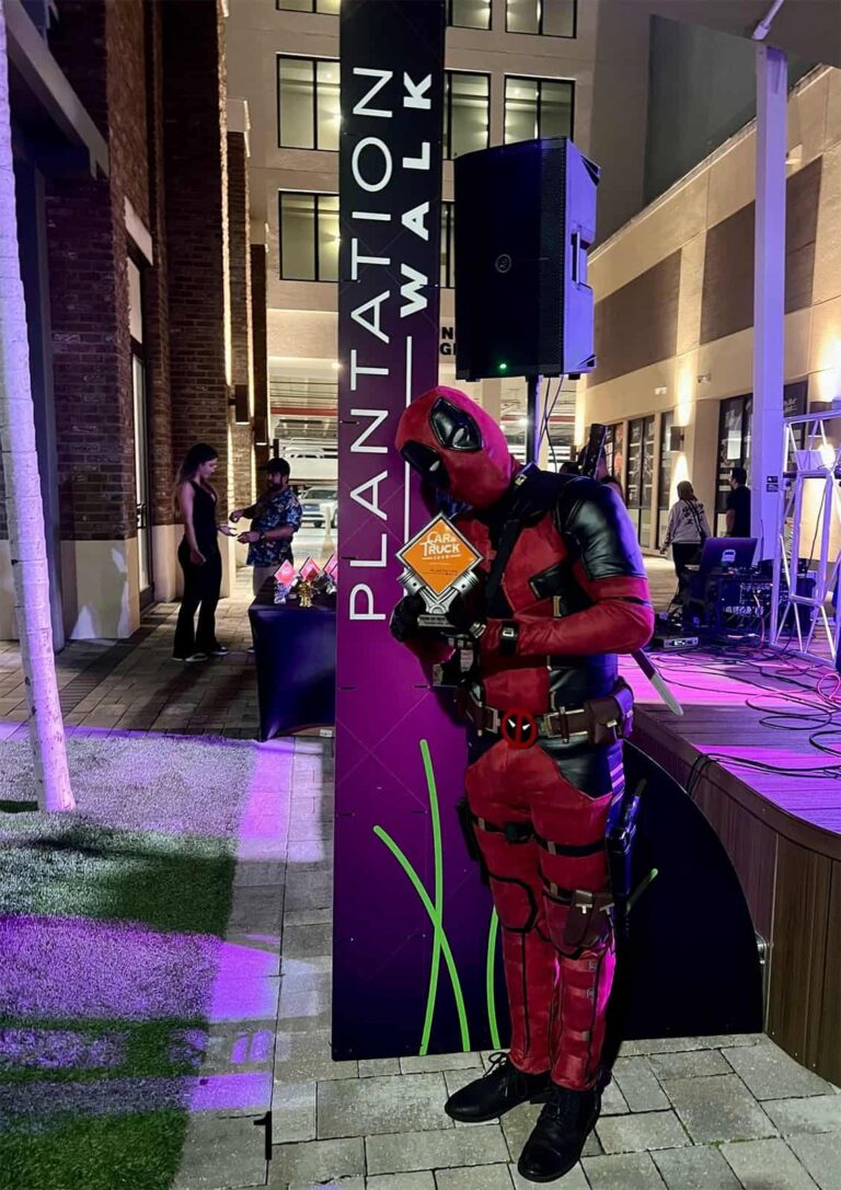 Trunk or Treat Car & Truck Show 2024 Winner — Gabriel Vargas (2015 Black/Red Jeep JK with Skeletons)